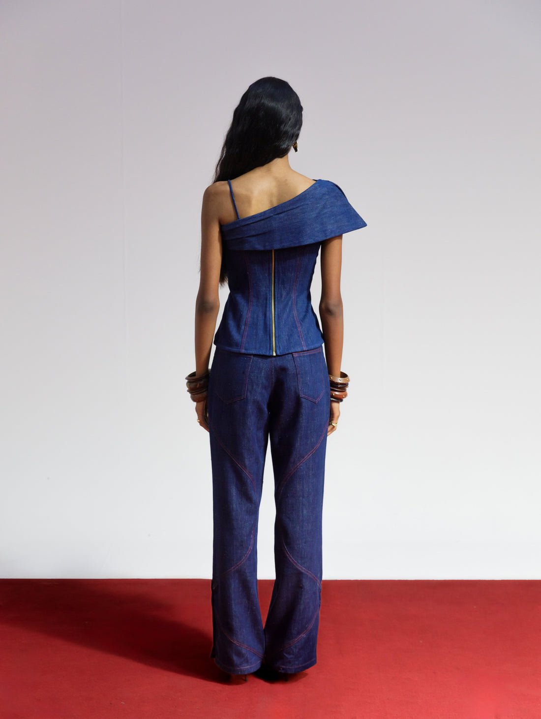 Indigo Denim Top